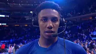 RJ Barrett Post-Game Interview - March 16, 2022