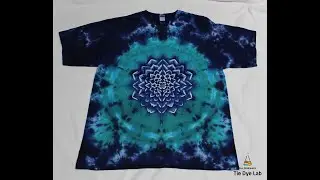 Making A Tie Dye Mandala Shirt Using Hemostats