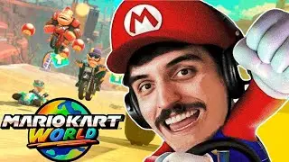 MELHOR GAME DE CORRIDA!! (MARIO KART  WORLD) #03