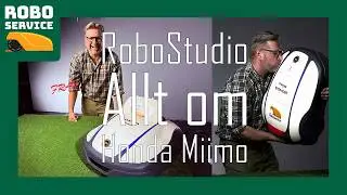 Honda Miimo i RoboStudio med Milosz Nilsson från RoboService, en Djupgående Genomgång av Honda Miimo