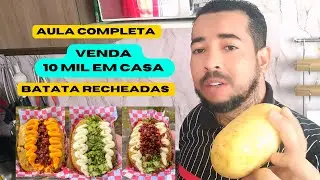 Como eu vendo 10 mil em casa com delivery de batata recheada.