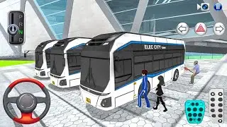 New Kia Express Bus Simulator 2025 - 3D Driving Class Android ios - Bus Game Android gameplay