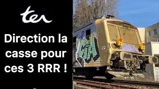 Direction la casse pour ces 3 RRR ex-TER Bourgogne !
