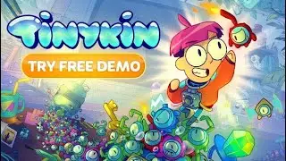 Tinykin DEMO (2022) // Walkthrough (No Commentary)