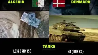 Algeria Vs Denmark &nbsp; Military&nbsp; power comparison 2024 |&nbsp; Denmark Vs Algeria