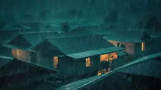 No Ads Rain Sounds for Sleeping &ndash; Tin Roof Rain & Gentle Thunder for Night Relaxation
