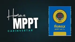 Homax mppt 85ampear # 585watt karam solar panal#car invertar 3000watt