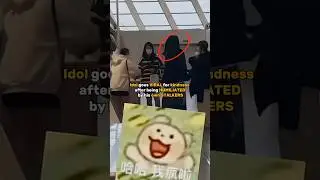 Idol goes VIRAL for kindness after being HUMILIATED by STALKERS... | #kpop #cpop #shorts