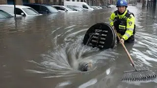 Storm Drain Clash Man vs  The Flood