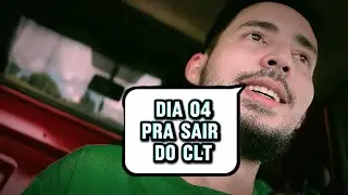 Dia 04 postando v&iacute;deo para sair do CLT e viralizar no YOUTUBE