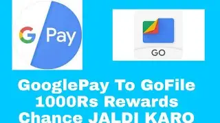 Google Files And Google Pay Mahaloot offer All user !! Google Files Go Earn ₹1000 In iGoogle Pay !!