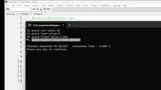 Data types in c|float in c| double in c|char in c|int in c|