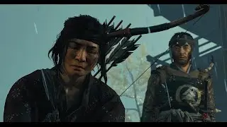 Yuna's reaction on Taka's death - Ghost of Tsushima PS5 (1080p)