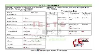 #listening test 99  Hotel information name of accommodation Carlton hotel #ielts #ehjagraon