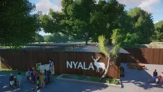 Nyala Habitat - SO'DS Zoo | Planet Zoo Speed Build