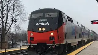 50 subs!!! Amtrak 156 and 184 at Lake Forest and others