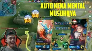 Cara buat musuh kena mental ! Sampai bilang hacker 😱 Mobile legend!