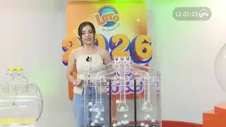 Sorteo LOTO 12:00 MD, Domingo 18 de Enero 2026