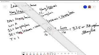 Drug Math via Master Formula