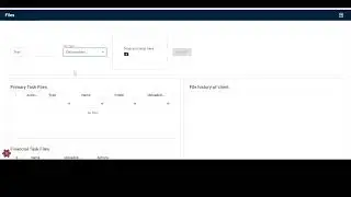 Task Details, Message Thread, Files and Folders