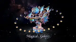 [Installation Tutorial Part 1] TONECHEER DIY 3D Puzzle Transmission Model Kit (Magical Galaxy)