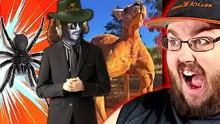 Certified Australia Moment with WAY TOO MANY Deadly Animals! More Parz REACTION!!!