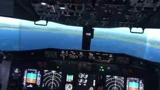 Prepar3D V3.4 180 Degree projector screen by ImmersivedisplayPro