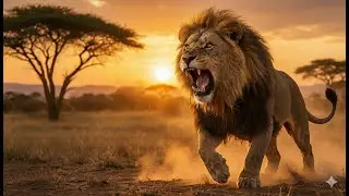 Lion की ताकत, रफ्तार और दहशत &ndash; सब एक वीडियो में #lion #facts #king 