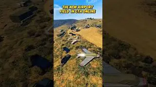 New airport field in gta 5 online #gta5 #gta #gtaonline #reels #shortvideo #dlc  #update