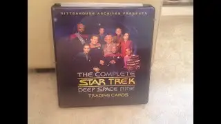 The complete Star Trek Deep Space Nine set produced by Rittenhouse archives in 2003