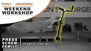 Weekend Workshop  |  Pony Jorgensen's Press Screw Family