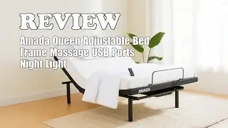Amada Queen Adjustable Bed Frame Review: Massage, Incline & USB Ports - 2026