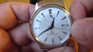 Обзор и снятие плёнок часов Orient Star classic