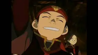 Avatar The Last Airbender: Book 3 Fire Episode 2 The Headband | Aang and On Ji Dance