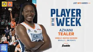 Azhani Tealer | Pro Volleyball Federation Player of the Week Presented By Franklin Sports