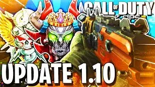 *NEW* UPDATE 1.10 / PLAYING WITH SUBS / BEST SETTINGS + CLASS SETUPS  (COD BO4 1.10 UPDATE LIVE)