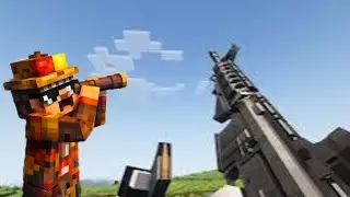 😱Minecraftdagi eng zo'r avtomat🔫modini qo'shib o'ynadim😎. Uzbekcha 🇺🇿