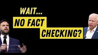 JD Vance, Tim Walz: CBS Won't Fact Check VP Debate
