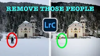 Remove People from Photo in Lightroom Classic