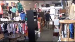 Op shopping in Chapel Street, Melbourne