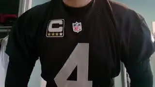 Raiiiiiders Jersey review. Wilson made.