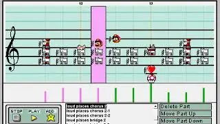 Jamie xx - Loud Places (ft Romy) - mario paint composer