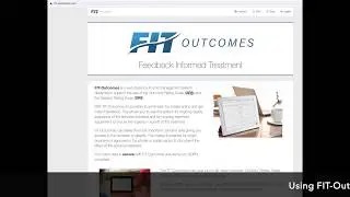 Using FIT Outcomes in online therapy