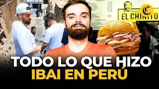 Ibai Llanos en Per&uacute;: visit&oacute; El Chinito, subi&oacute; un cerro y entreg&oacute; la Sart&eacute;n Dorada | El Comercio