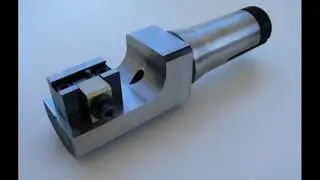 Moreside Model 50 4th axis fixture on a Haas HA5C