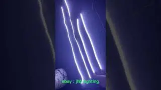 jhb-lighting 2PCS 4FT+2PCS 6.5FT Pure WHITE LED Strips for Underglow