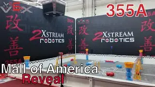 355A 2XStream Robotics Mall of America Reveal Video | VEX PUSH BACK