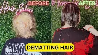 Dematting Tangled Hair in 16 Hours: How to Detangle Matted Hair