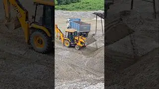 jcb dumper working video 🔥💯😎 #jcb #jcbvideo #dumper #truck #jcb3dx #bulldozer #cartoon #dj #shorts