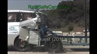 Minivan Rear-End Crash Tests | 50 MPH